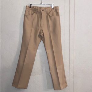 Vintage 70’s Levi’s Pleated Pants 35x30